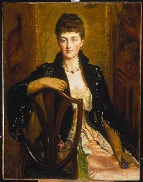 Bildnis der Alice Sophia Caroline Wortley. 1886