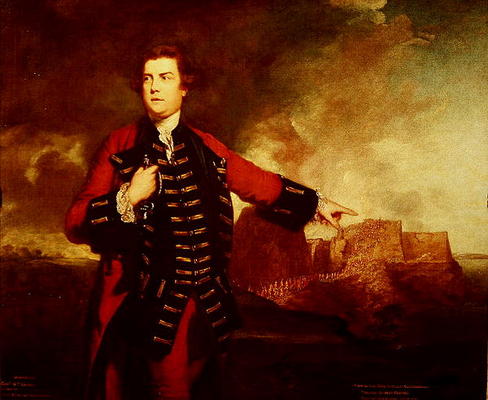 General William Keppel, Storming the Morro Castle, (oil on canvas) von Sir Joshua Reynolds