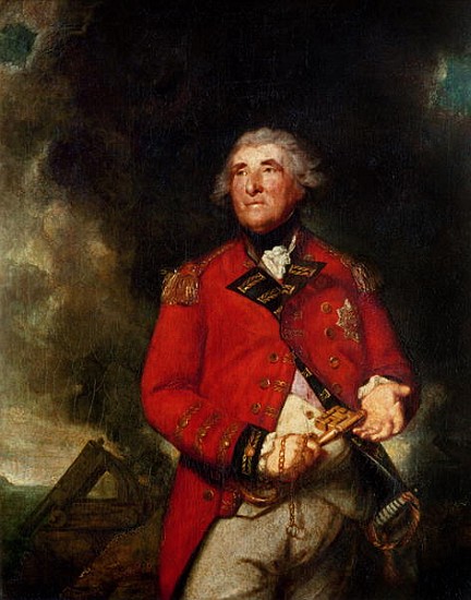 Lord Heathfield (1717-90) Governor of Gibraltar during the siege of 1779-83 von Sir Joshua Reynolds
