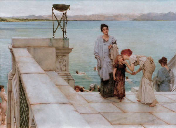 Ein Kuss von Sir Lawrence Alma-Tadema
