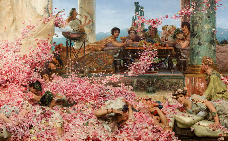 Die Rosen von Heliogabalus von Sir Lawrence Alma-Tadema