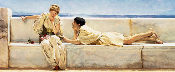 Eine Frage von Sir Lawrence Alma-Tadema