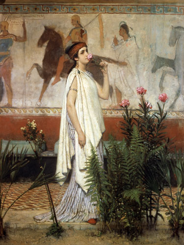 A Greek Woman von Sir Lawrence Alma-Tadema