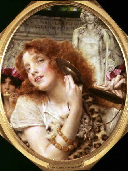 Bacchante von Sir Lawrence Alma-Tadema