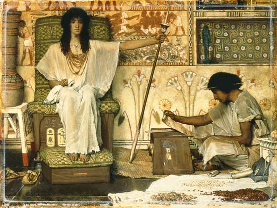 Joseph, Overseer of the Pharaohs von Sir Lawrence Alma-Tadema