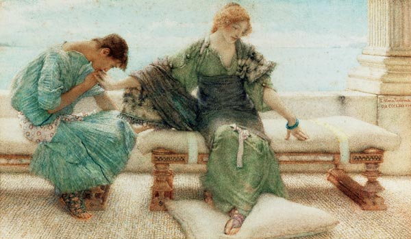 Jugend, Alma-Tadema von Sir Lawrence Alma-Tadema