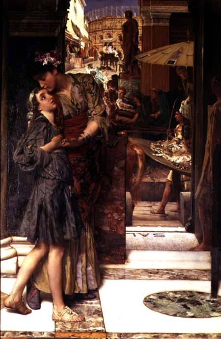 The Parting Kiss von Sir Lawrence Alma-Tadema
