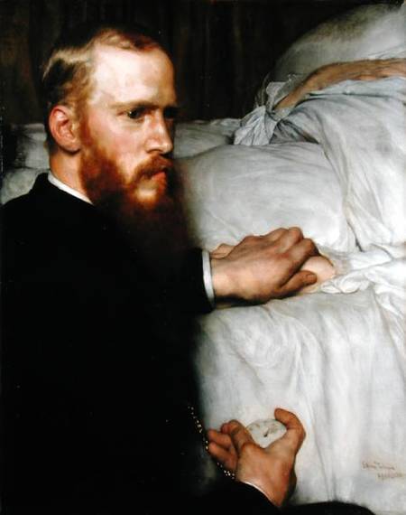 Portrait of Dr Washington Epps, My Doctor von Sir Lawrence Alma-Tadema