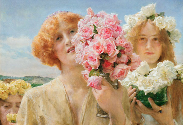 Summer Offering von Sir Lawrence Alma-Tadema