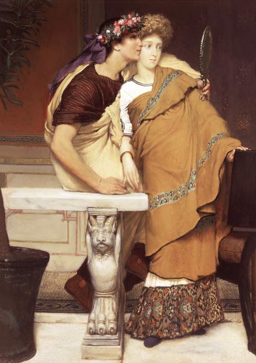 The Honeymoon von Sir Lawrence Alma-Tadema