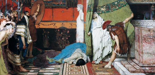 Tod des Caligula von Sir Lawrence Alma-Tadema