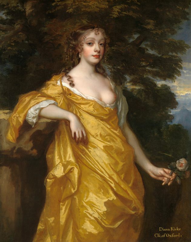 Diana Kirke, Later Countess of Oxford von Sir Peter Lely