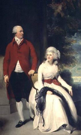 Portrait of John Julius Angerstein (1735-1823) and his second wife Eliza (1748/9-1800) c.1792