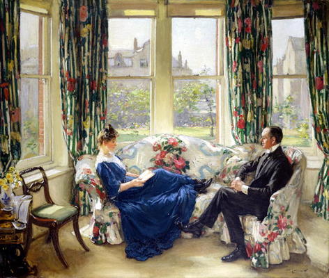The Morning Room, c.1907 (oil on canvas) von Sir Walter Russell