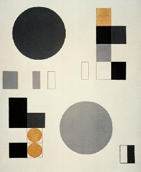 Komposition mit Kreisen u 1930