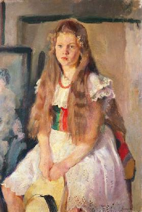 Anna in white 1918