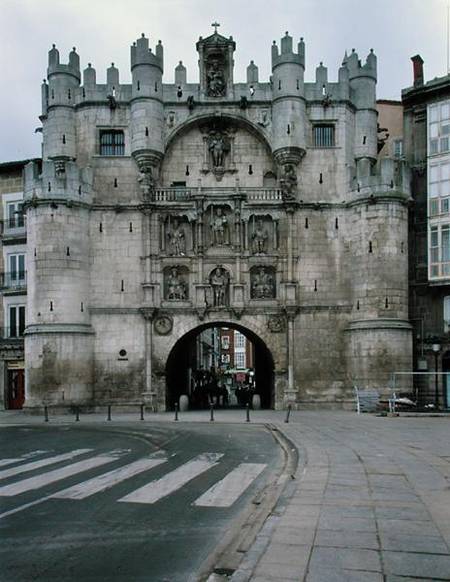 Arco de Santa Maria, once part of the city walls von Spanish School