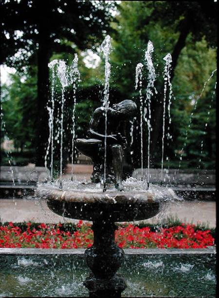 Boy with Thorn Fountain, Island Garden, Aranjuez von Spanish School