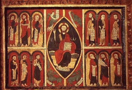 Christ and His Apostles von Spanish School