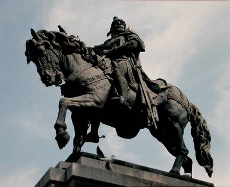 Equestrian statue of Jaime I (1208-76) El Conquistador von Spanish School