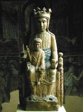 Virgin and Child, Catalan School c.1200
