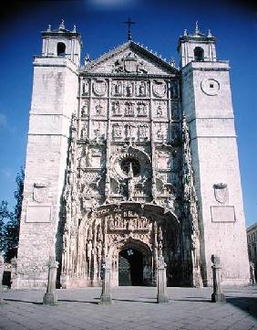 West facade of the Church of San Pablo built 15th