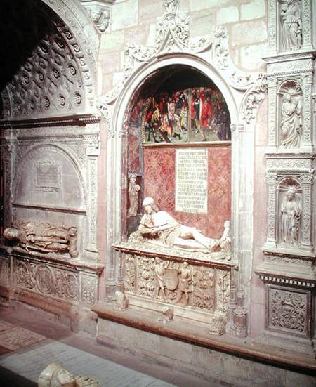 The Tomb of 'Doncel' Don Martin Vazquez of Acre von Spanish School