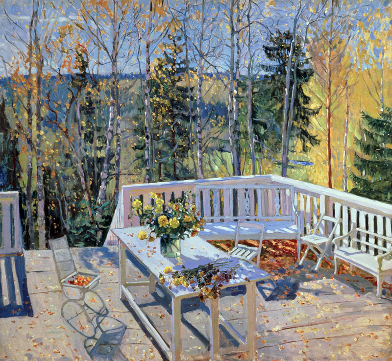 Deserted Terrace von Stanislav Joulianovitch Joukovski