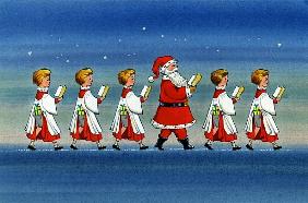 Choirboys and Santa