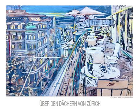Über den Dächern von Zürich 2023
