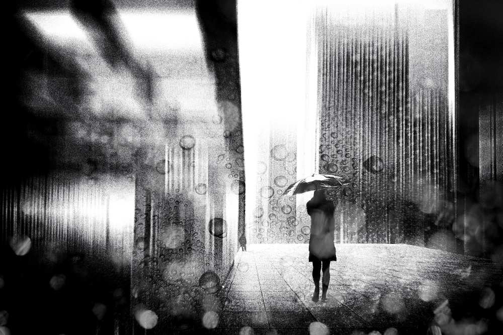 A raining day in Berlin von Stefan Eisele