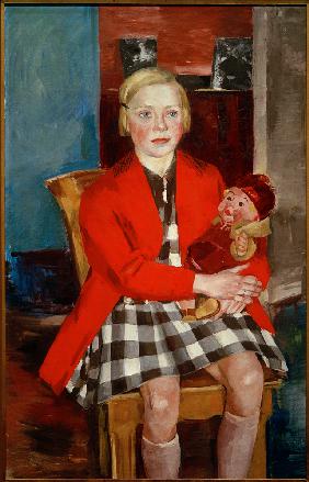 Mädchen mit Puppe (Käte Werner) 1928-01-01