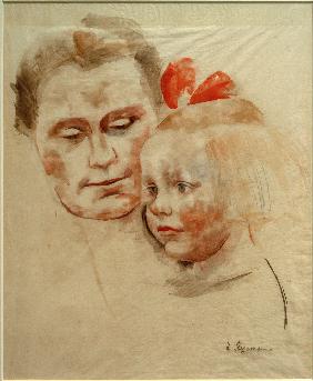 Mutter mit Kind (Anna und Käte Werner) 1924-01-01
