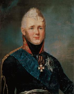 Portrait of Emperor Alexander I (1777-1825) 19th