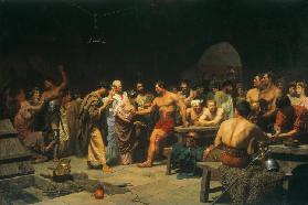 Die Gladiatoren vor dem Kampf 1891