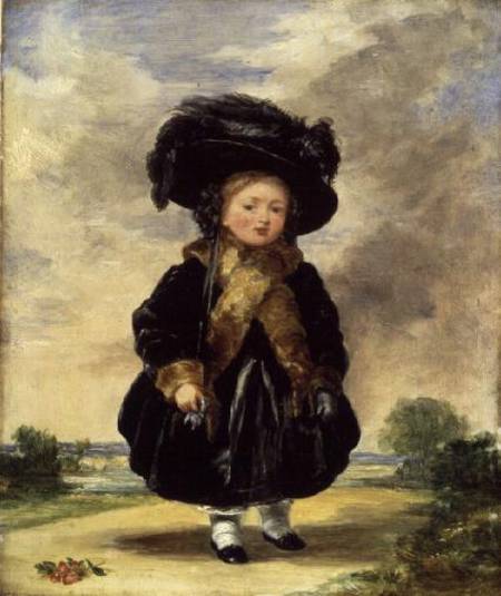 Queen Victoria, aged Four von Stephan Poyntz Denning