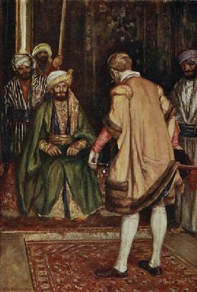 Jenkinson behauptet die Gastfreundschaft des Sultans 1931
