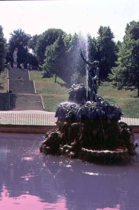 The Fountain of Neptune, designed von Stoldo Lorenzi