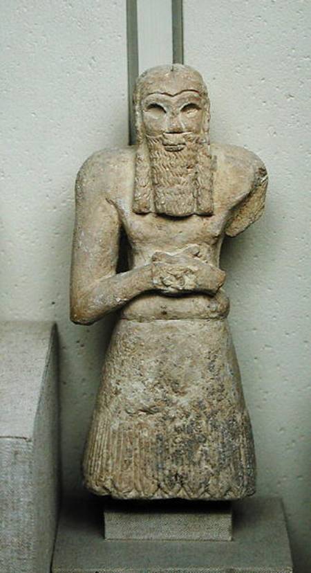 Statue of Ginak, Prince of Edin, from Iraq von Sumerian