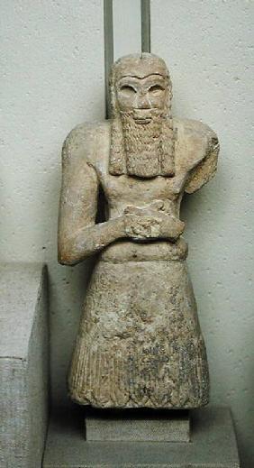 Statue of Ginak, Prince of Edin, from Iraq 2800-2300
