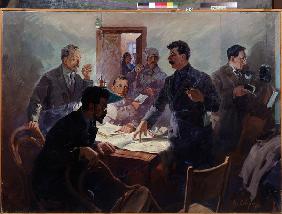Der Stab der Oktoberrevolution 1934