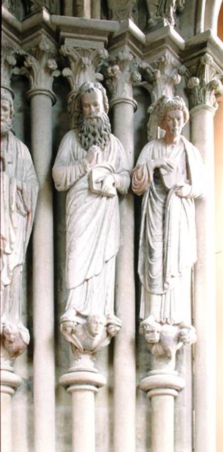 Jamb figures from the south portal von Swiss School