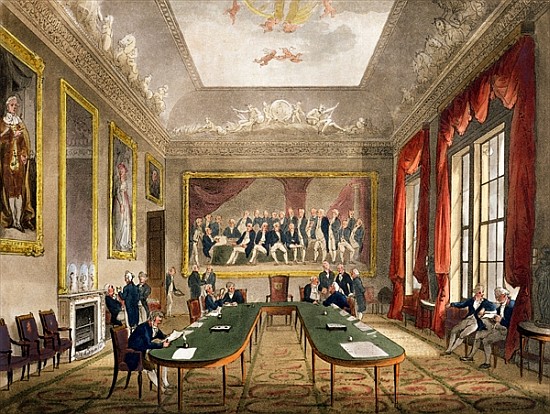 Trinity House from Ackermann''s ''Microcosm of London'' von T.(1756-1827) Rowlandson