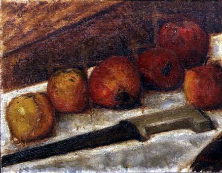Still Life with Apples von Tadeusz Makowski