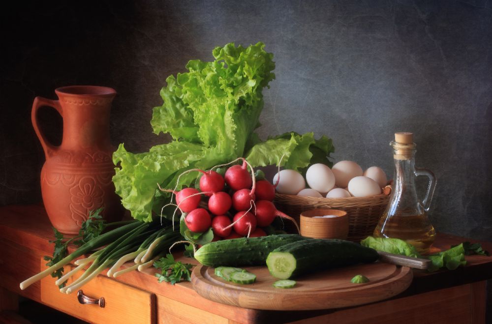 Stilleben mit Gemüse von Tatyana Skorokhod