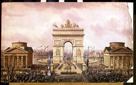 Return of the Ashes of the Emperor to Paris von Theodore Jung