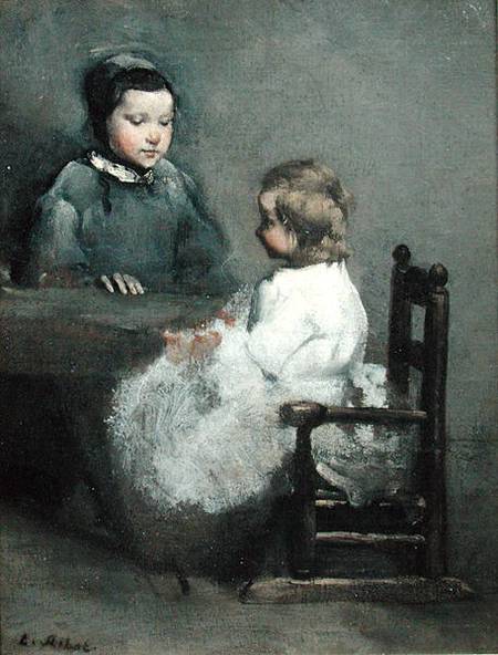 The Two Sisters von Théodule-Augustin Ribot