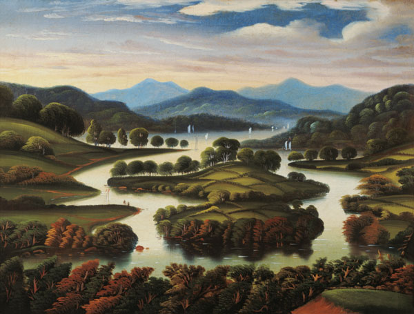 Landscape (possibly New York State) von Thomas Chambers