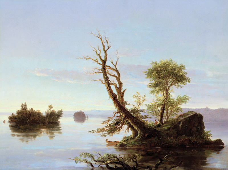 American Lake Scene von Thomas Cole