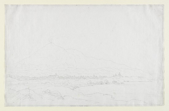 Catania and Mount Etna, Sicily von Thomas Cole